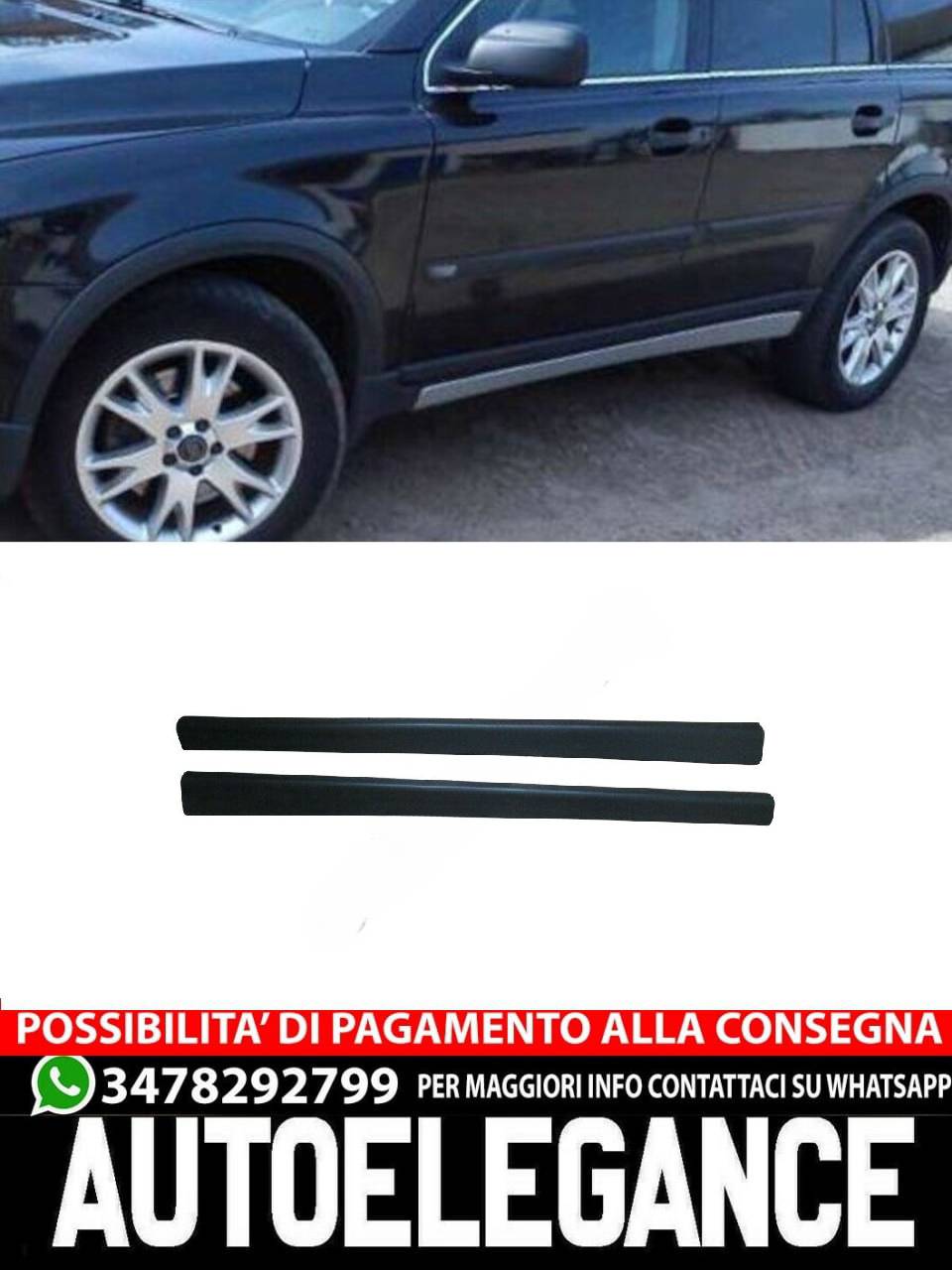 Side skirts suitable for Volvo XC90 2002-2005 