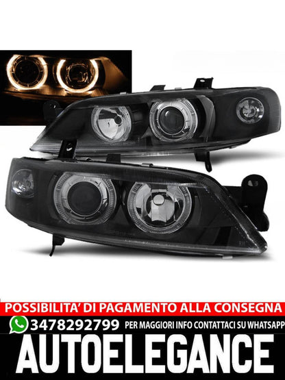 OPEL VECTRA B 99-02 ANGEL EYES BLACK 