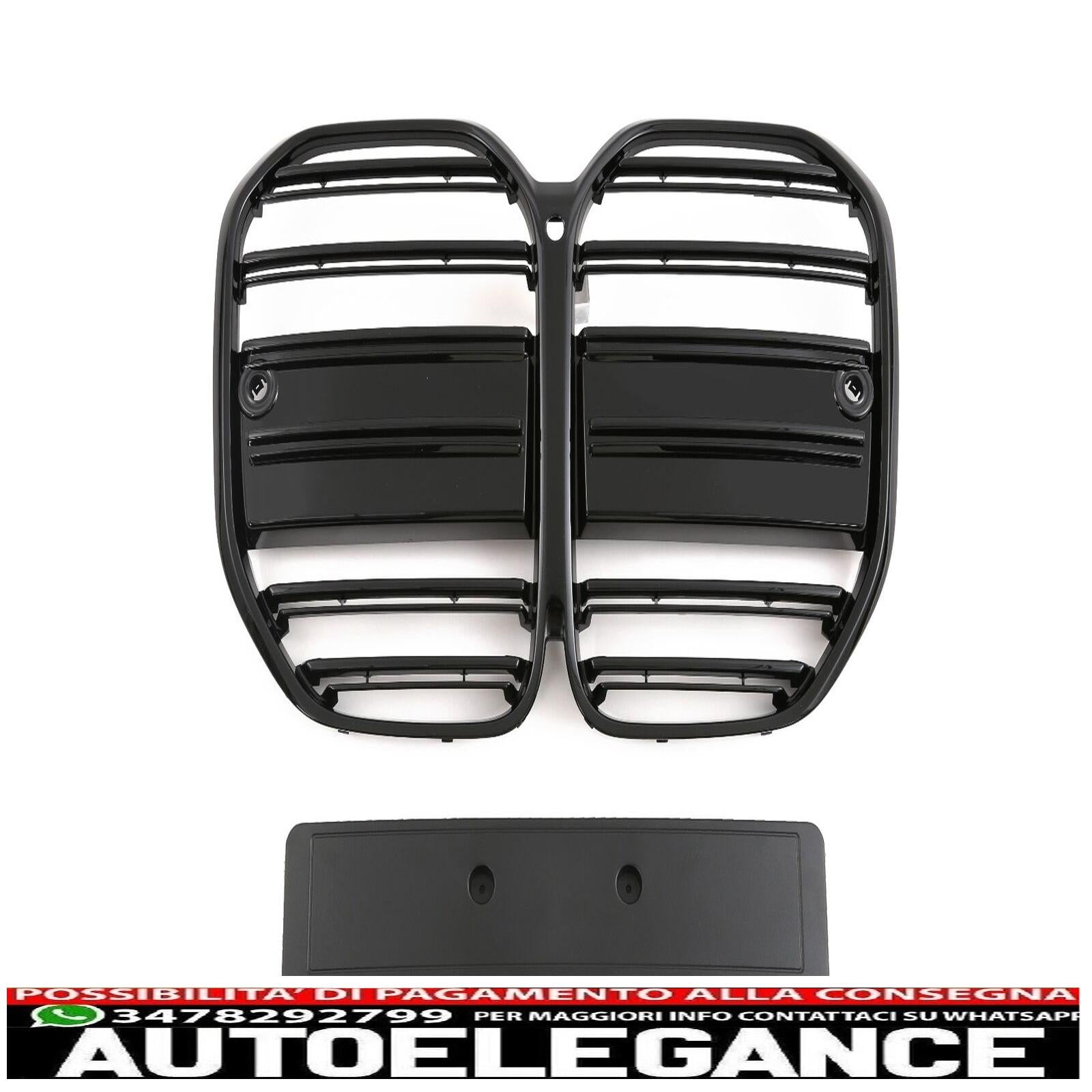 adatto per bmw serie 4 g22 g23 sport griglia radiatore griglia lucida nero-mostra il titolo originaletesto originalepasst für bmw 4er g22 g23 sport kühlergrill grill glanz schwarz AUTOELEGANCERICAMBI