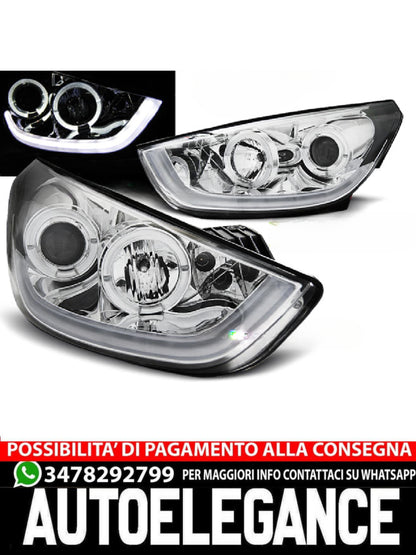 HYUNDAI TUCSON IX35 10-13 TUBO LUMINOSO CROMATO