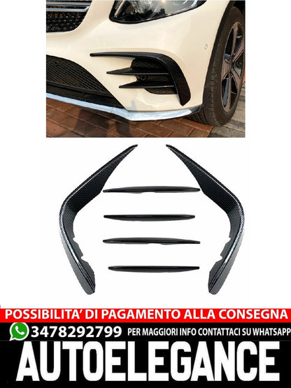 SUITABLE FOR MERCEDES X253 C253 GLC AMG LINE (VOR FACELIFT) FRONT AERO FLAP 