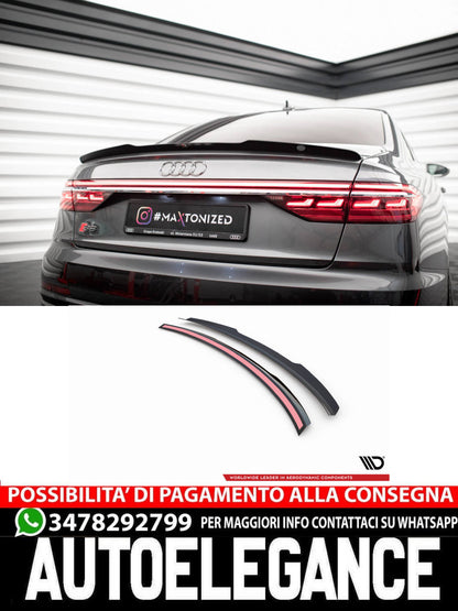 SPOILER CAP ADATTO PER AUDI S8 / A8 / A8 S-LINE D5