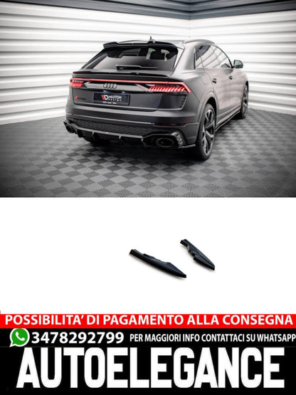 SPLITTER LATERALI POSTERIORI adatto per V.2 AUDI RSQ8 MK1  (2019 - )