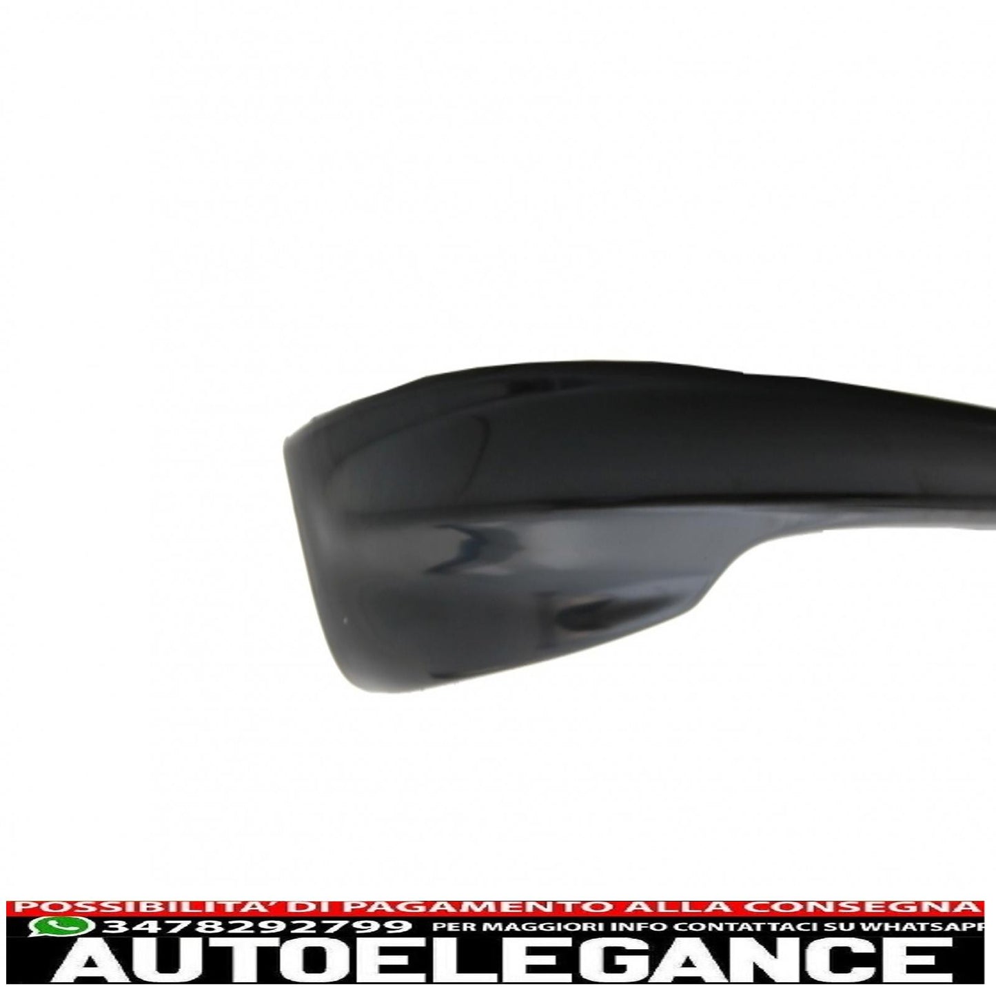 lower spoiler rear bumper extension suitable for opel astra g (1998-2005) 