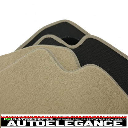 beige mat suitable for bmw 3er (f30) 02/2012 / 3er (f31) touring 09/2012