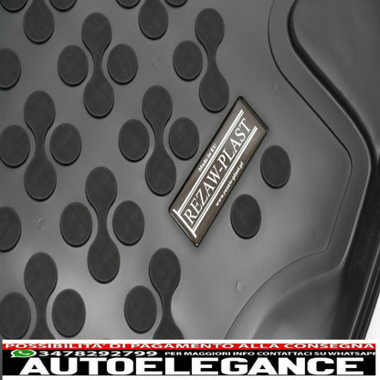 Black Rubber Trunk Mat Fit For Honda CR-V V Hybrid (2018-up)