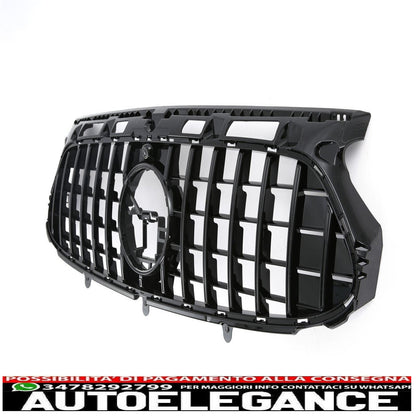 griglia radiatore sport panamericana gt adatta for mercedes h247 gla amg-line-mostra il titolo originaletesto originalesport panamericana gt grill radiatore grille fits for mercedes h247 gla amg-line