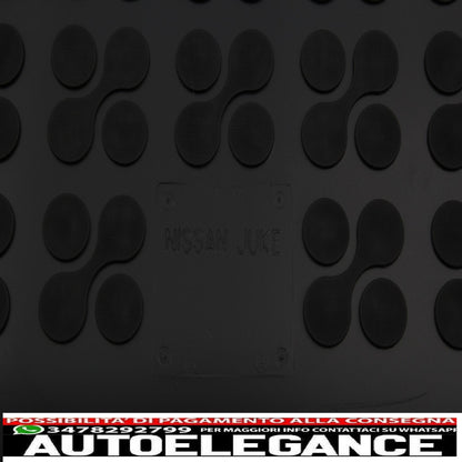 Black rubber trunk mat suitable for nissan juke (2014-2019)