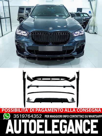 Kit carrozzeria Aero adatto per BMW X5 G05 (2018-2022) M-Tech Nero Knight Design