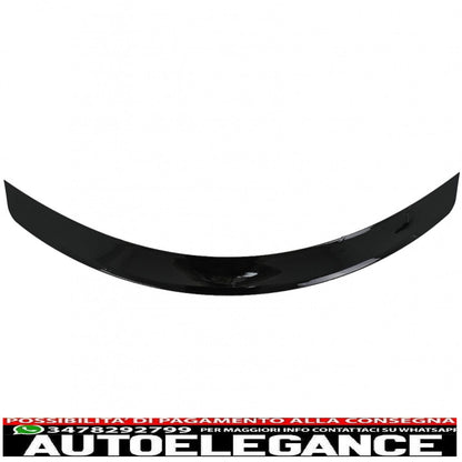 trunk spoiler suitable for mercedes cls class w218 limousine (2010-2018) piano black