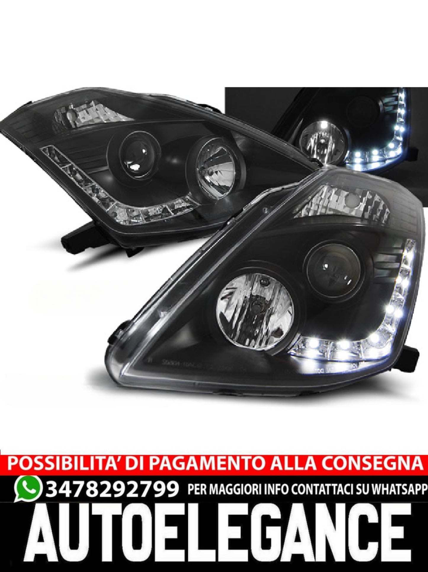 FARI ADATTI COMPATIBILI PER NISSAN 350Z 03-05 D2S DAYLIGHT NERO