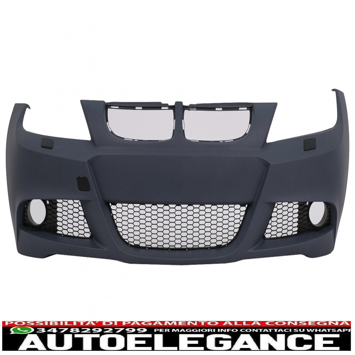 body kit suitable for bmw 3 series e90 (2005-2008) m-technik design with acs-design exhaust tips
