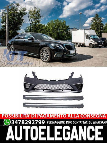 Front Bumper Suitable for MERCEDES Benz W222 S-Class 2013-06.2017
