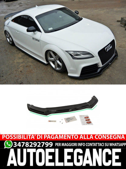 SPLITTER ANTERIORE ADATTO PER V.2 AUDI TT RS 8J  2009-2013