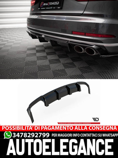 DIFFUSORE POSTERIORE ADATTO PER  AUDI S8 D5 (2019-2021)