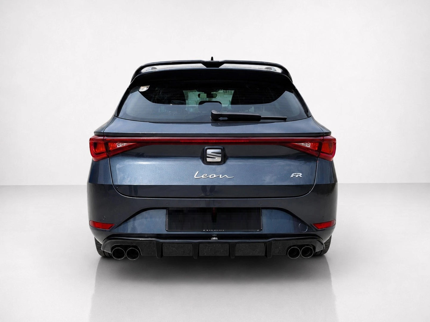 👉Diffusore posteriore Seat Leon FR MK4ST senza scarichi 20 in ABS nero lucido👈