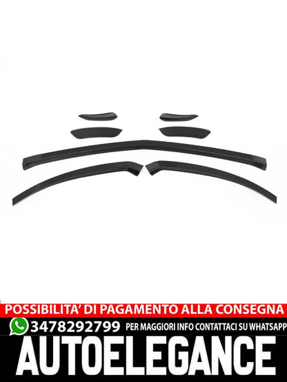 Per Mercedes W177 Classe A anteriore AMG OTTICA AERO FLAPS NERO