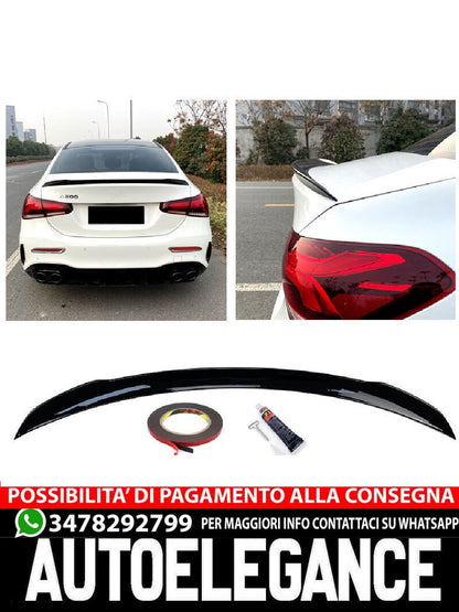 ADATTO PER MERCEDES-BENZ CLASSE A V177 PARAFANGO POSTERIORE SPOILER POSTERIORE