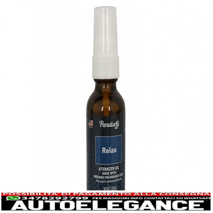 Paradise Air Fresh atomizzatore olio deodorante spray 25 ml relax 25 unità diffusore di aromi