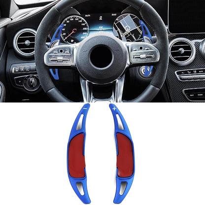 Blue alu gear lever extension for Mercedes AMG A35 A45 C43 C63 W205 S205