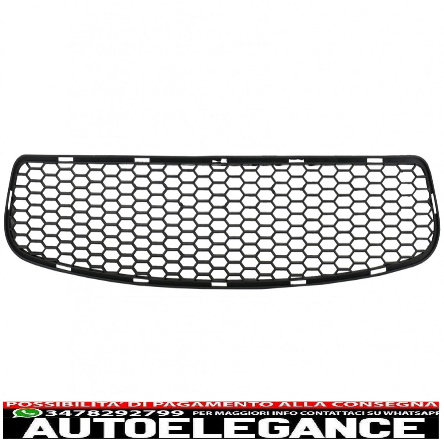 griglia centrale inferiore paraurti anteriore adatta per bmw serie 3 e90 e91 pre-lci (2004-2008) e92 e93 pre-lci (2006-2009) m3 design