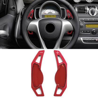 Red alu gear lever extension for Smart ForFour 453 14-18