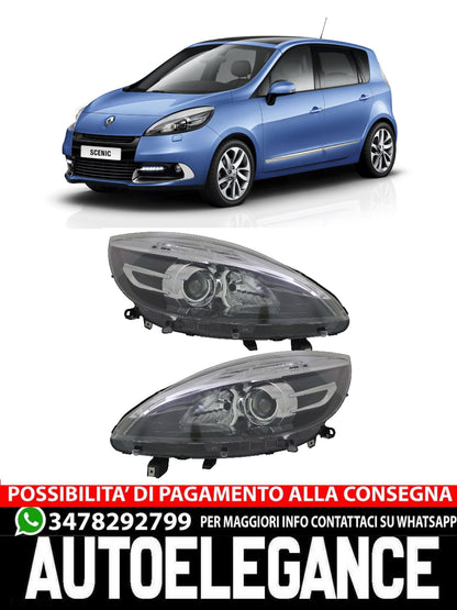 Rear light set for Renault Scenic 3 III JZ H7 H7 2012- LWR 