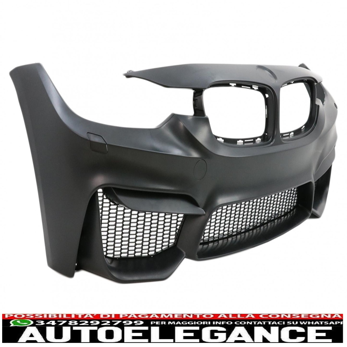 paraurti anteriore adatto per bmw serie 3 f30 f31 (2011-2019) design m3