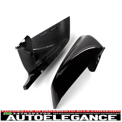coprispecchietti nero sport da sostituire adatto per bmw f01 f07 (pre-lci)-mostra il titolo originaletesto originalespiegelkappen schwarz sport zum austausch passt für bmw f01 f07 (vor-lci) AUTOELEGANCERICAMBI