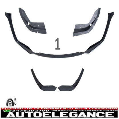 adatto per bmw serie 3 g20 limousine spoiler pacchetto diffusore spoiler posteriore spoiler anteriore-mostra il titolo originaletesto originalepasst für bmw 3er g20 limousine spoiler paket diffusor heckspoiler frontspoiler AUTOELEGANCERICAMBI