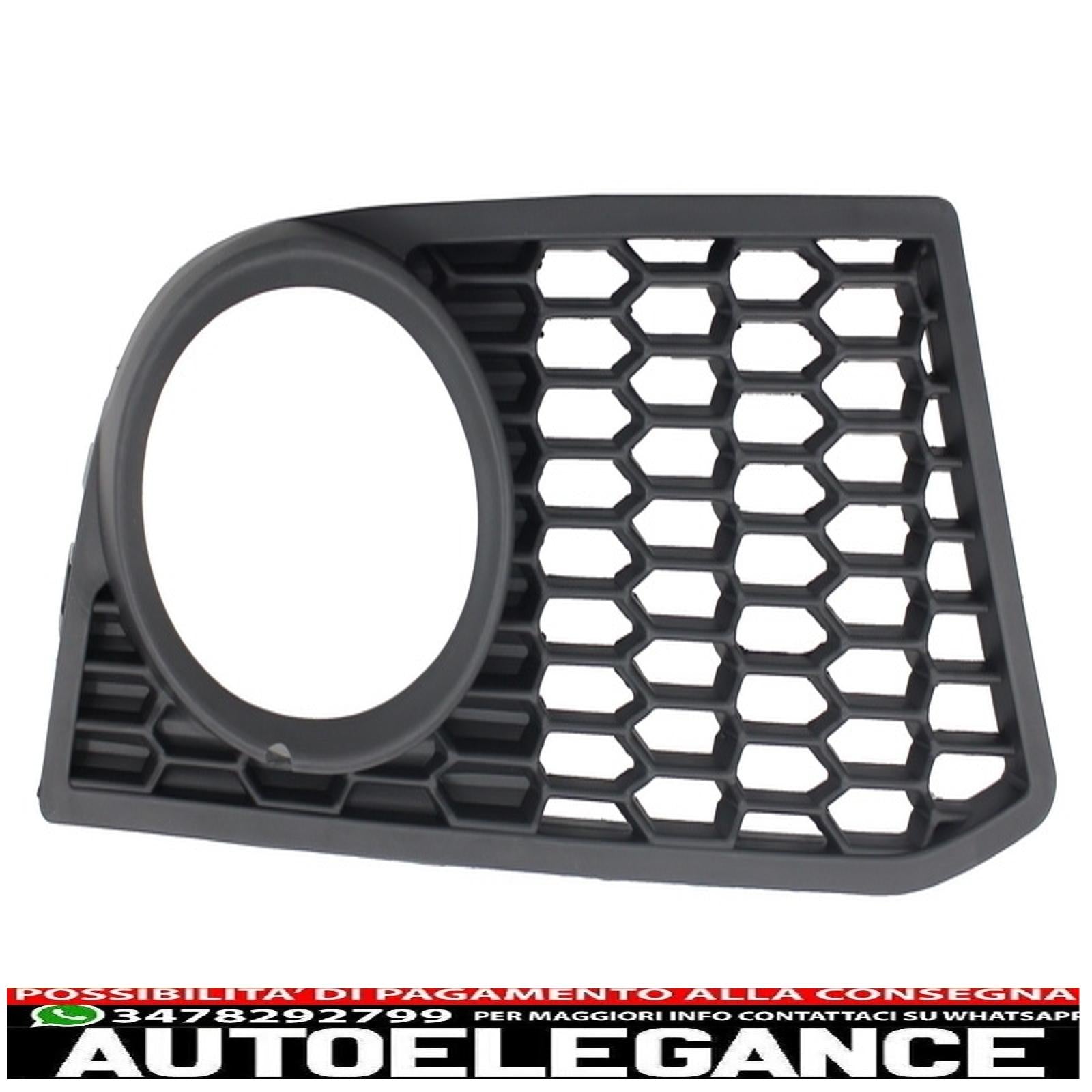 copertura fendinebbia lato destro adatta per bmw serie 5 f10 (dal 2010 in poi) solo per paraurti design m-technik AUTOELEGANCERICAMBI