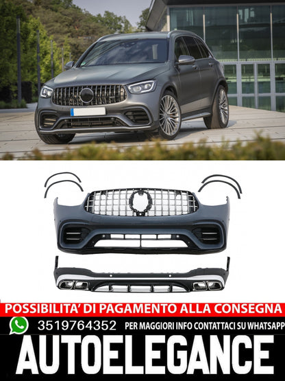 Kit carrozzeria adatto per Mercedes GLC SUV Facelift X253 (dal 2020 in poi) GLC63 Design