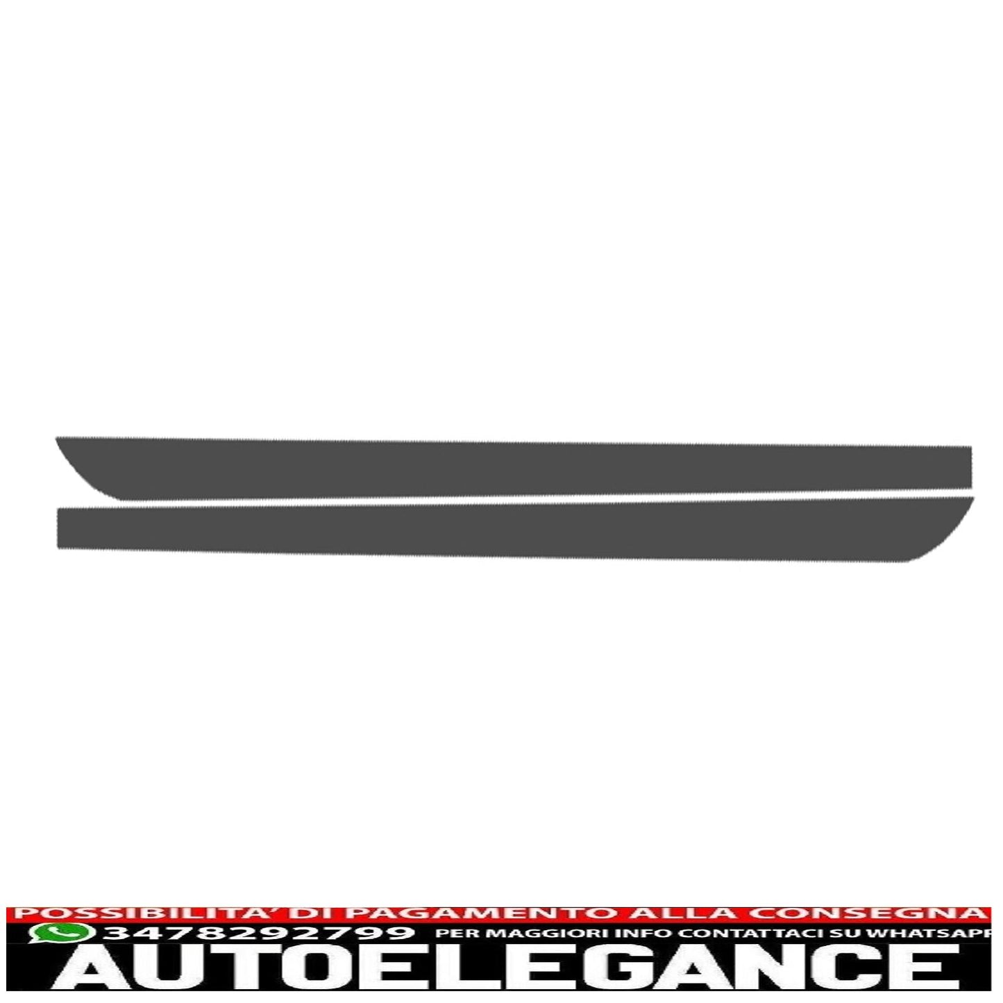 side decals vinyl sticker suitable for bmw f10 f11 5 series (2011-up) dark grey m-performance design