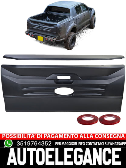 Copri portellone posteriore con protezione paraurti per Ford Ranger T6 T7 T8