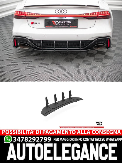 STREET PRO DIFFUSORE POSTERIORE ADATTO PER AUDI RS7 C8 / RS6 C8 (2019- )