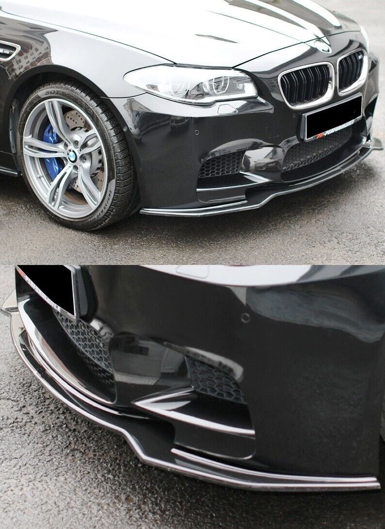 BMW SERIE 5 F10 F11 2010-2017 SOTTO PARAURTI ANTERIORE ABS PARAURTI M5 SPLITTER AUTOELEGANCERICAMBI