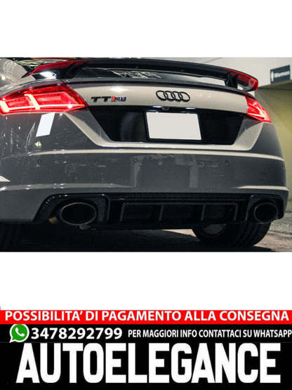 SOTTOPARAURTI POSTERIORE AUDI TT 8S S-LINE  2013-2016  TT RS STILE