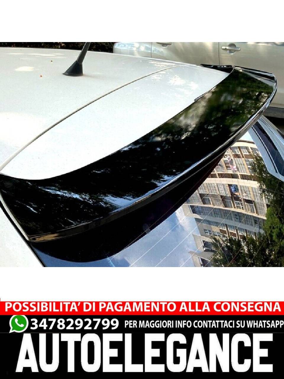 SPOILER adatto per VW Polo MK5 2009-2017