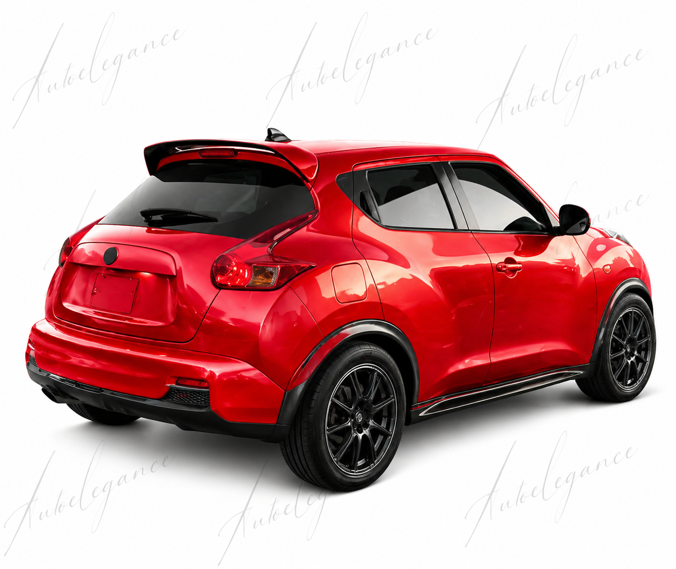 🔥ART.9724 SPOILER POSTERIORE PER TETTO NISSAN JUKE NERO LUCIDO IN ABS 10 -19🔥