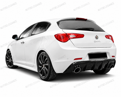 💕ART.1712 DIFFUSORE ALFA ROMEO  GIULIETTA 1+1 NERO LUCIDO💕