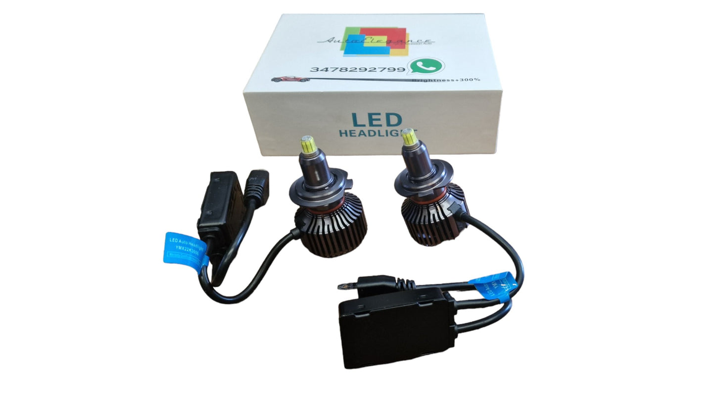 KIT FULL LED PER SUBARU OUTBACK 4 LAMPADE LED H7 BIANCO NO ERROR 9600 LUMEN