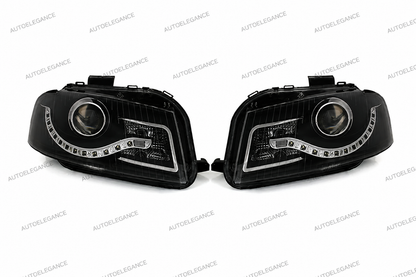 💫ART.6458 FARI DAYLIGHT NERI per AUDI A3 8P 05.03-03.08💫