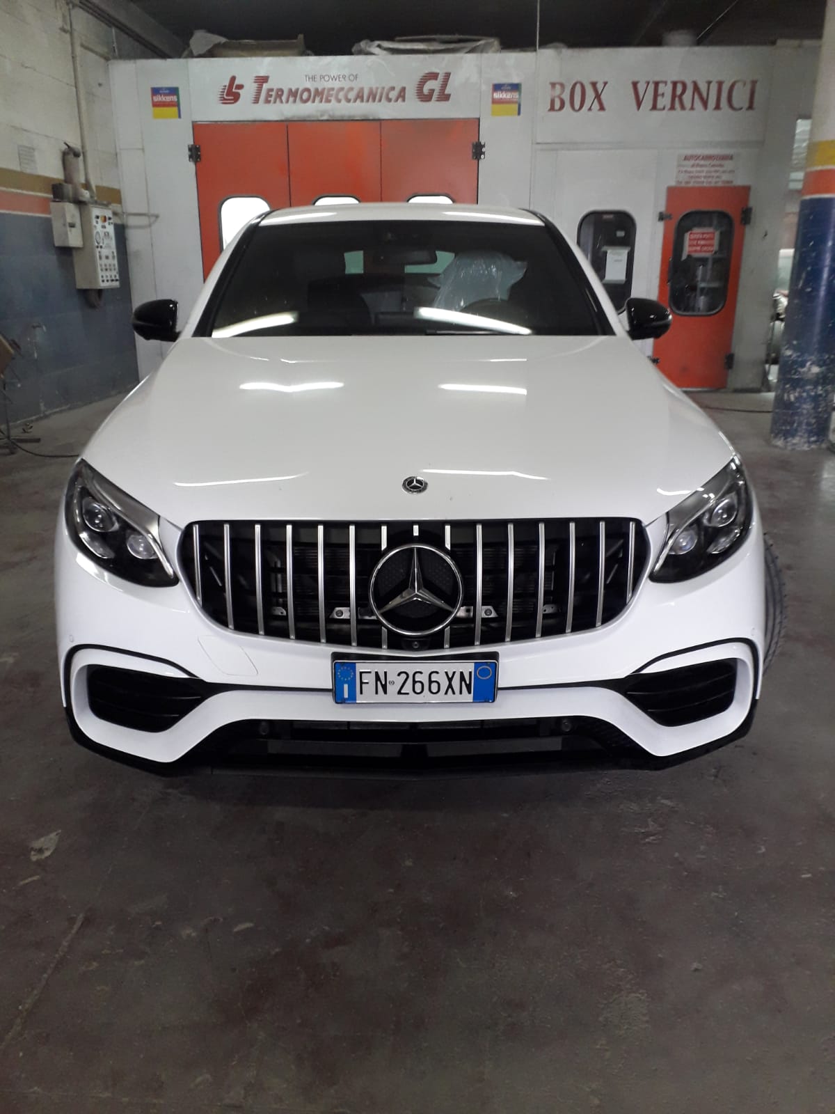 Front Bumper Suitable for Mercedes GLC X253 SUV GLC Coupe C253 (2015-2019)