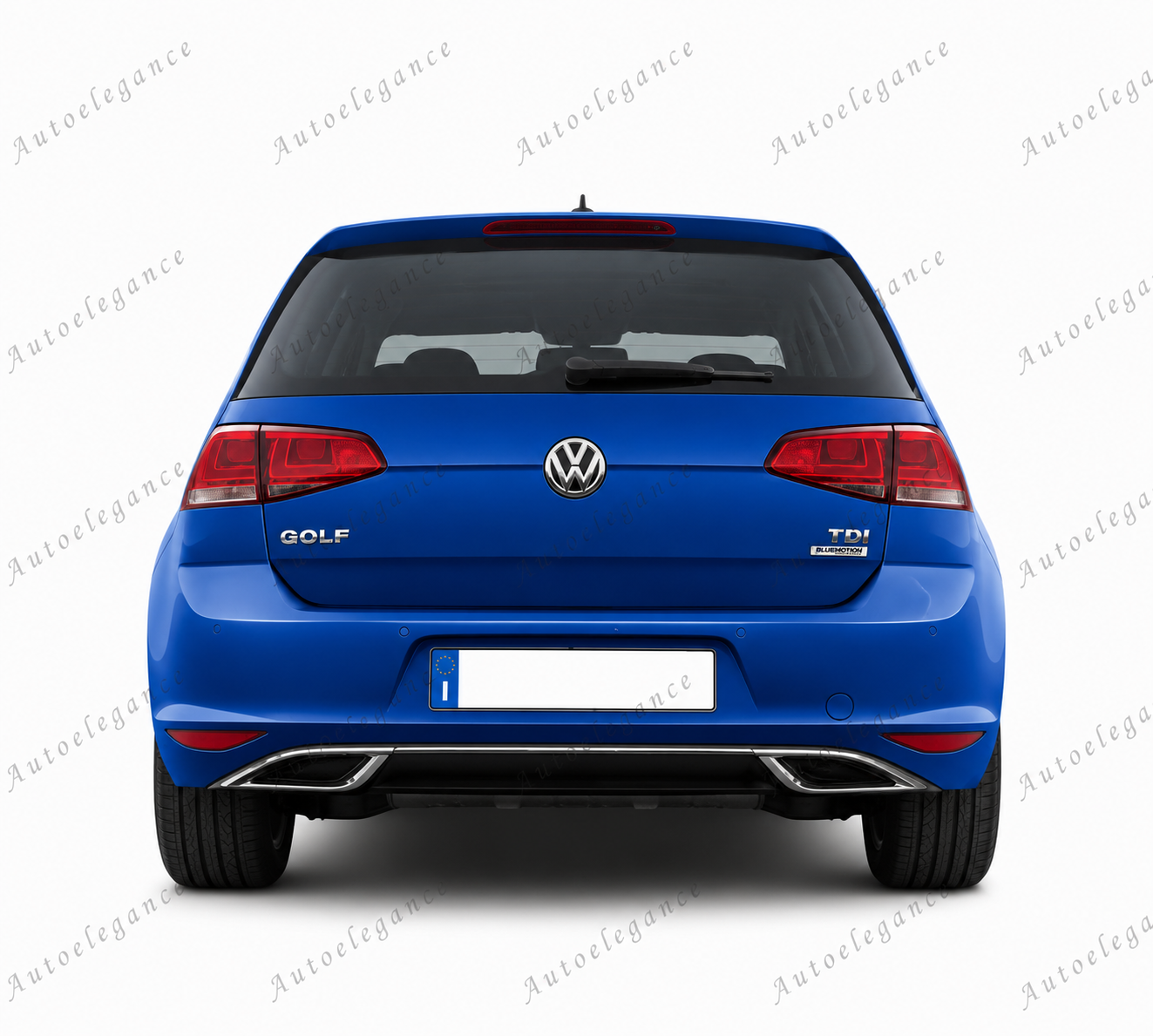 🔥ART.0138 DIFFUSORE PER VW GOLF 7 VII 12-16 SOTTO PARAURTI LOOK 7.5 IN ABS🔥