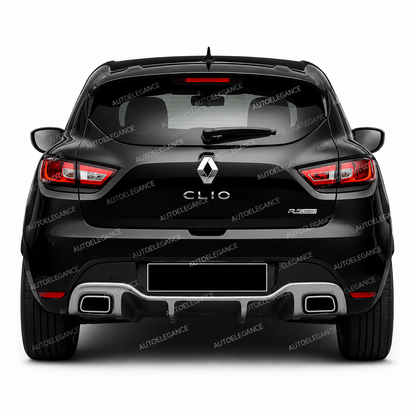 💫DIFFUSORE POSTERIORE A USCITA SINGOLA PER CLIO 4 RS, MODELLO 2012-2019💫