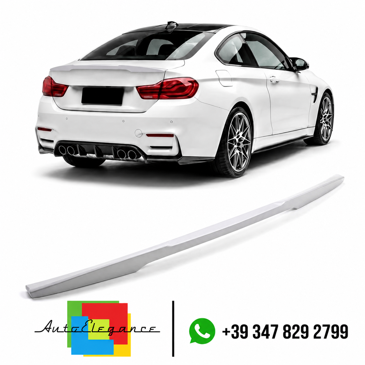 👉Spoiler sportivo posteriore adatto per BMW M4 (F82) Coupé 2013-2020👈