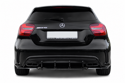 💫ART.10337 Diffusore Posteriore - Mercedes W176 2016-2018 Nero Lucido💫