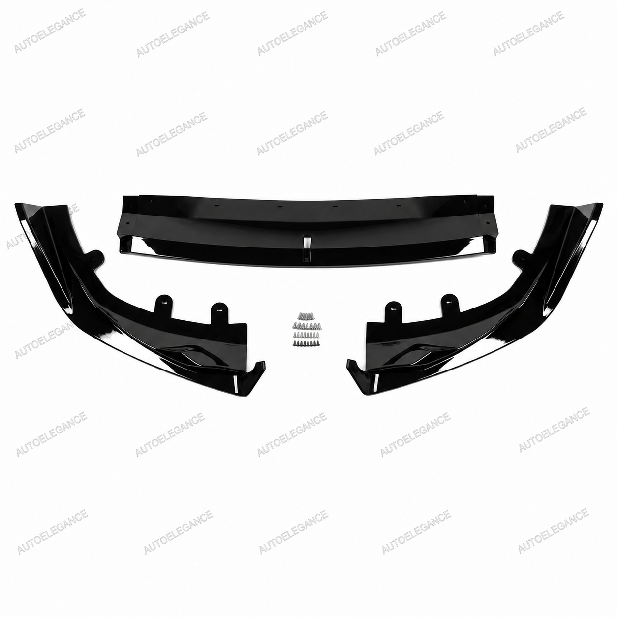 💫Splitter Anteriore per BMW Serie 3 G20 G21 LCI 2022-2026 Nero Lucido💫
