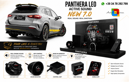 💕ART.2672 PANTHERA Soundsystem Booster 7.0-Mercedes-AMG GLA 35 H247 💕