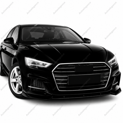 🔥ART.9881 SPLITTER ANTERIORE PER AUDI A3 S3 S LINE 8V NERO LUCIDO 17-20🔥